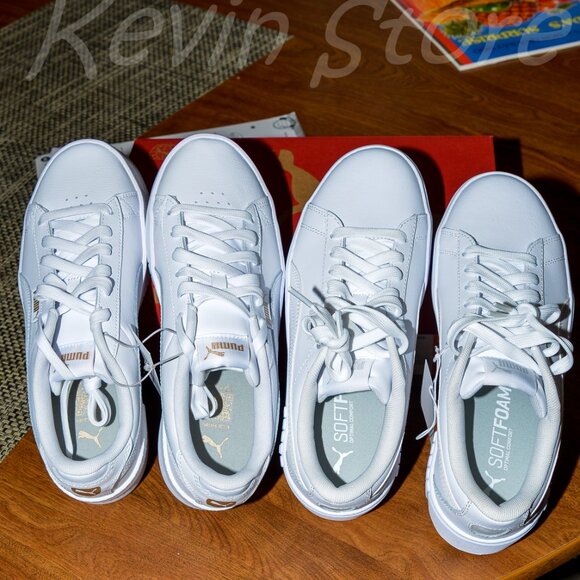 2 pairs white Puma women sneakers . Price is for 2 . - Picture 11 of 12